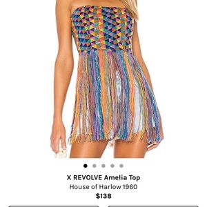 ISO of house of Harlow 1960 Amelia top size S